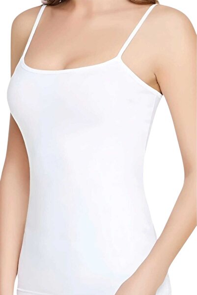 Uniquetrenders Women's Rope Strap Cotton 2 Colors 6-Piece Undershirt