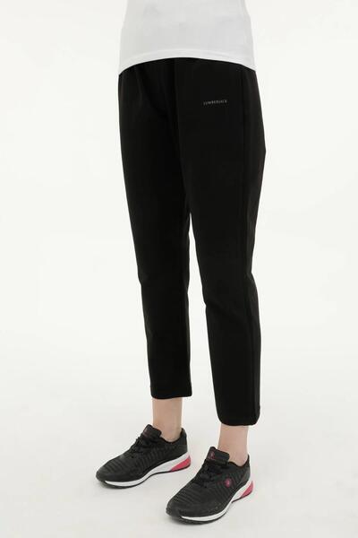 lumberjack W-CT137 BASIC TRACK PANTS 3FX SİYAH KADIN EŞOFMAN ALT