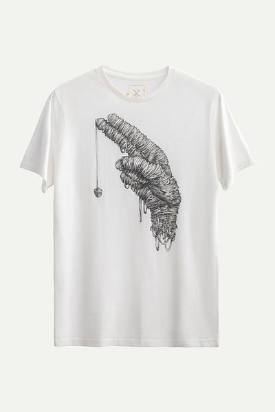 KAFT Μπλουζάκι Unisex Regular Fit Design - Mano Duo