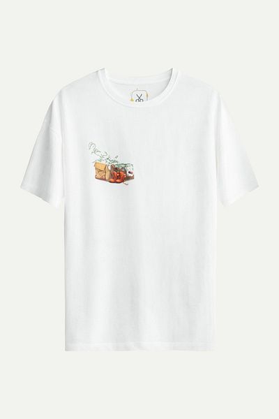 KAFT Unisex Oversize Design T-Shirt - Απόλυτο