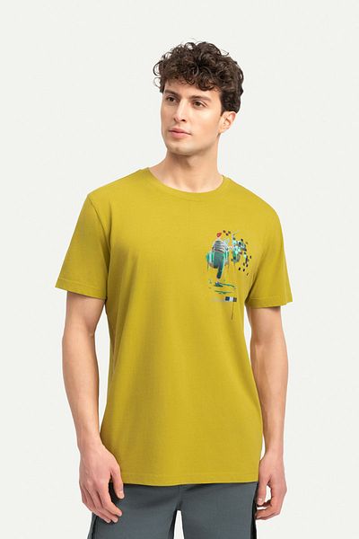 KAFT Μπλουζάκι Unisex Regular Fit Design - Pigment