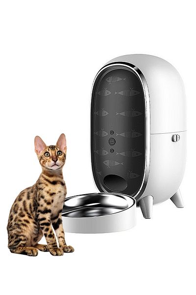 KidLe Automatic Cat Feeder Dog Food Dispenser