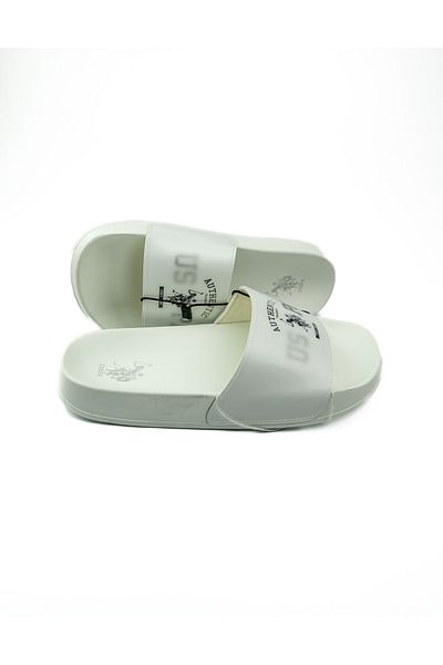 U.S. Polo Assn. U.S. Polo Assn. Arwen 5Fx White Women's Slippers