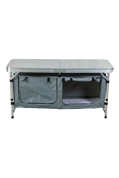 Living Accents Foldable Portable Space-Saving Outdoor Kitchen Table