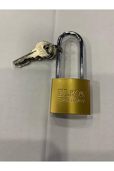 Akdeniz Lacăt lung galben de 32 mm