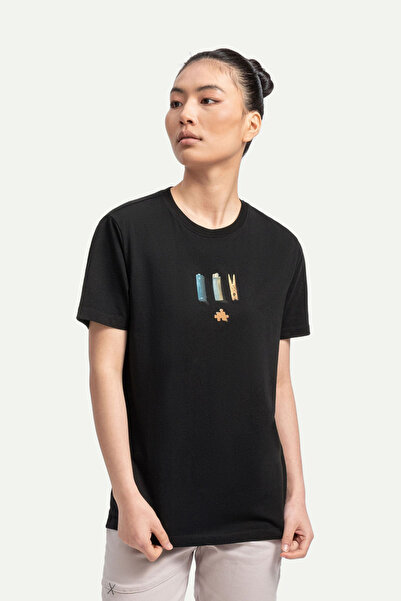 KAFT Unisex Regular Fit Tasarım T-Shirt - Pouch