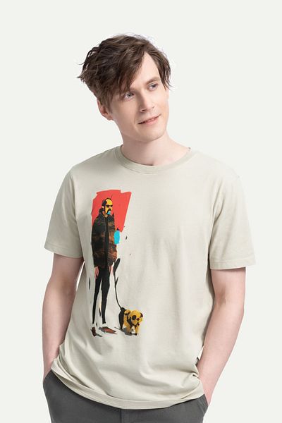 KAFT Μπλουζάκι Unisex Regular Fit Design - Brian
