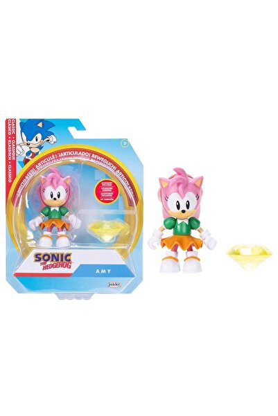 Cici Oyuncak Classic Sonic The Hedgehog Amy Jakks Pacıfıc Original Edition