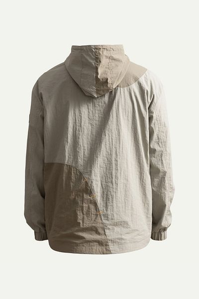 KAFT Unisex Windbreaker Jacket - Pakaru - Μπετόν