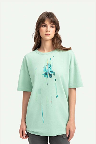 KAFT Unisex Oversize Design T-Shirt - Σπίτι