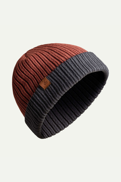 KAFT Unisex Beret - Kleurendok - Brick