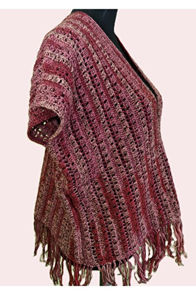 moli tasarim V yaka el örgüsü süveter, Kırçıllı el yapımı hediyelik süveter, ...