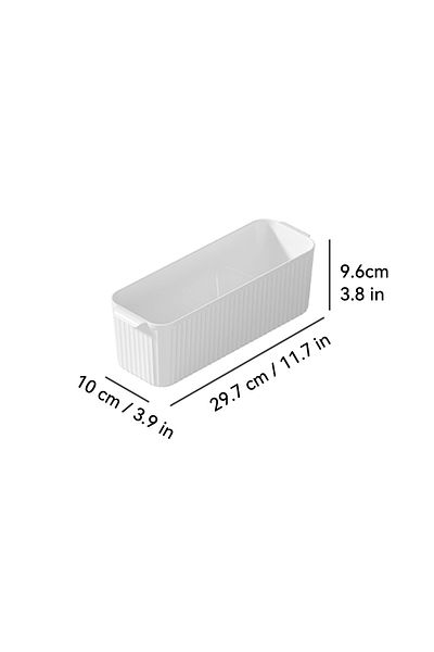 Choice A Style S WORTHBUY Plastic Storage Box With Handle Desktop Organizer For Food Multifunctional Bathro