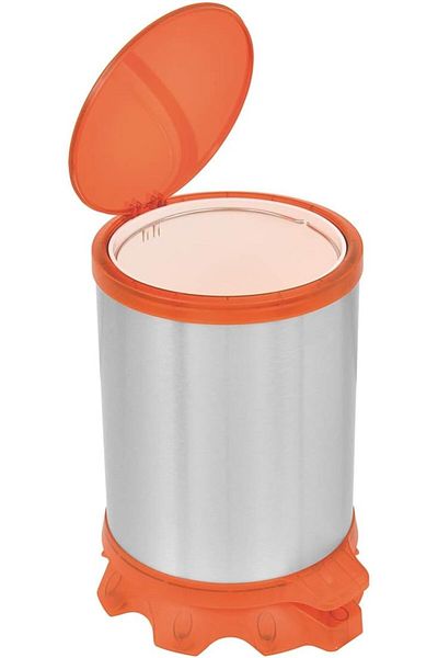 TRAMONTINA Since 1911, Made In Brazil - Sofie 5liter Stainless Steel Pedal Trash Bin