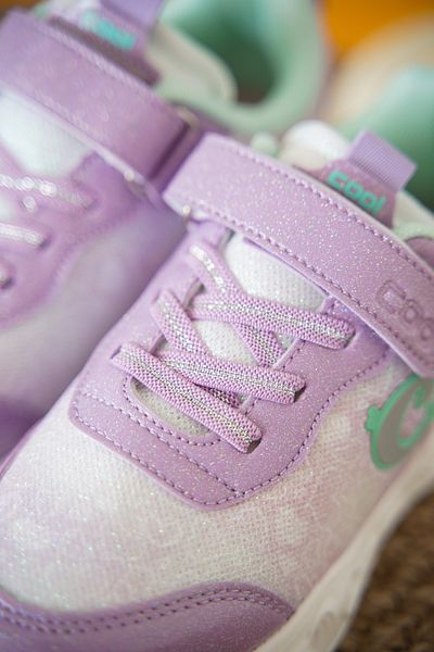 Daxtors Yuki Velcro Girls' Sneaker Sports Shoes