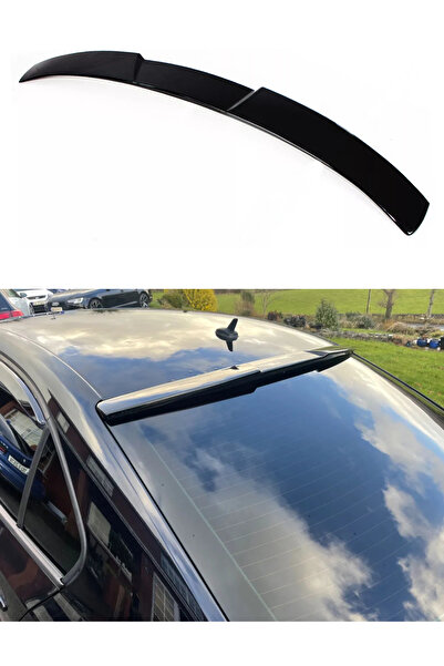 SML Dizayn Volkswagen Jetta Mk6 Cam Üstü Tavan Spoiler Spoyler Yarasa Spoylır 2011-2017 Parlak Siyah Plastik