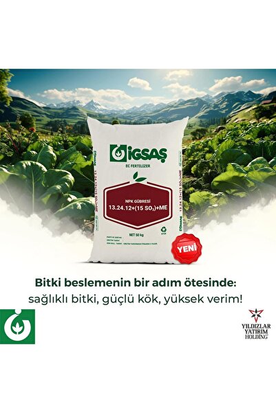 İGSAŞ İgsaş 13.24.12 (15SO3) Me Npk Kök Gübrsi(50 KG)