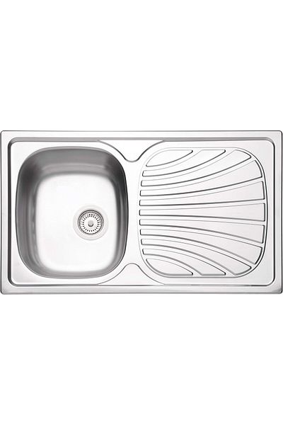TRAMONTINA Since 1911, Made In Brazil - Ssteel Sink Pp78x43 1b No Hole