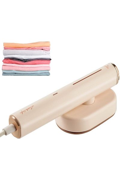 COOYA Portable Handheld Mini Iron,90°Rotatable,Support Dry & Wet Ironing for Home,Travel,Gifts