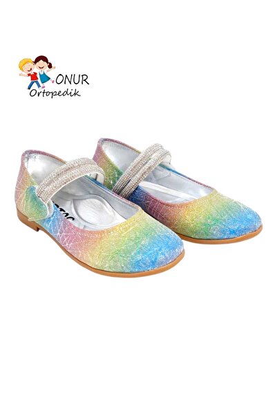 Onur Ortopedik Κοριτσίστικες ορθοπεδικές σόλες με κομψό χρώμα ουράνιο τόξο