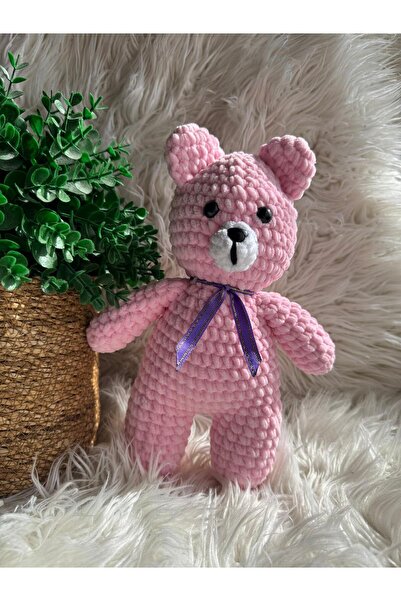 İkizlerin Dünyası Amigurimi Pembe Tavşan