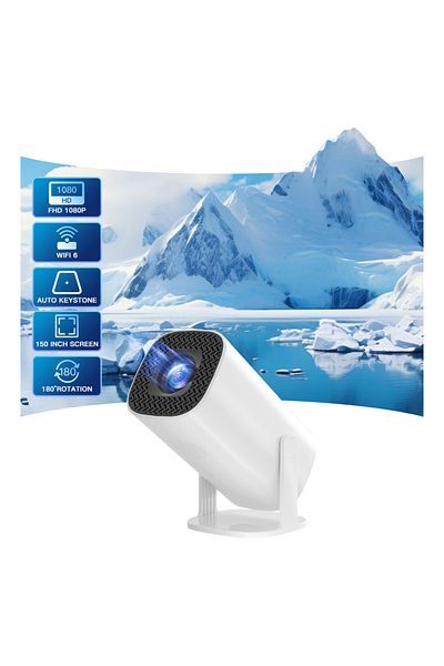 Choice US PLUG P30 Android 11 Projector with WiFi 6 and Bluetooth Smart Mini Portable Projector 2.4g 5.8g P
