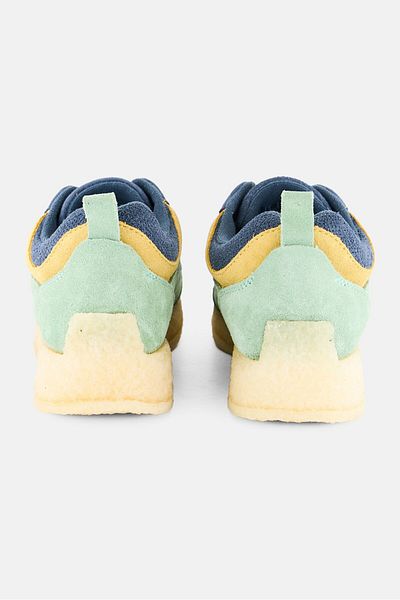CLARKS Men Lockhill Lace Up Casual Shoes, Green