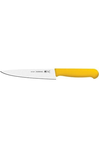 TRAMONTINA Since 1911, Made In Brazil - Professional Meat Knife, Yellow, 6 Inch, 24620056