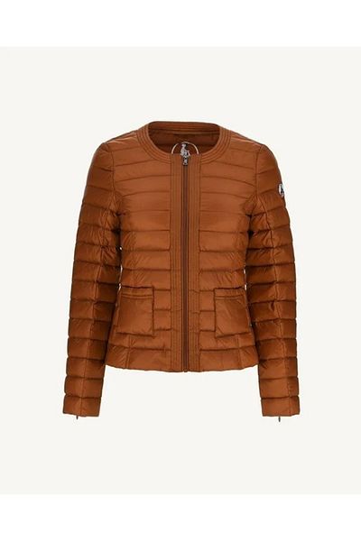 Jott Women's brown jacket Jott Douda Caramel