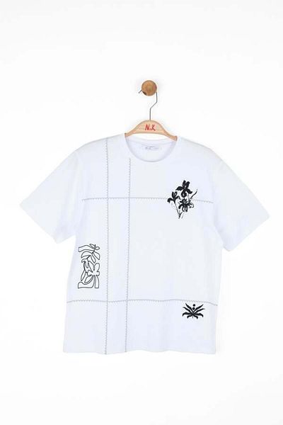 nk kids Tricou Noir pentru băiat 48312