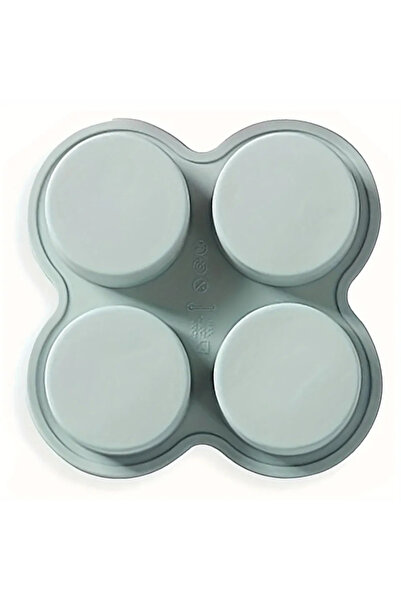 Choice قالب بيض مقلي هوائي مكون من قطعة واحدة باللون الرمادي، قالب بيض دائري ...