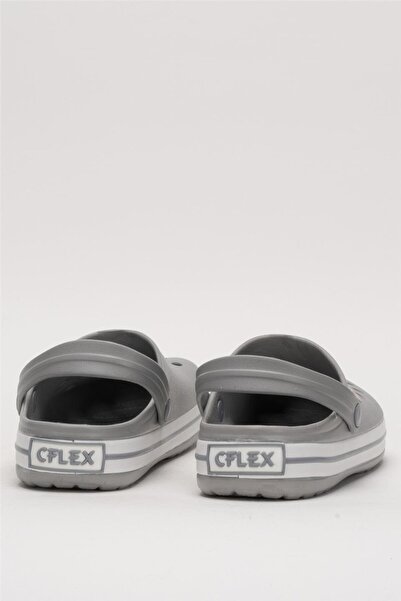 Liger Unisex Confort Medikal Hemşire Sabo Terlik Gri