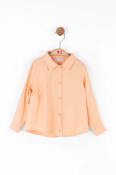 nk kids Majica za devojčice u boji lososa