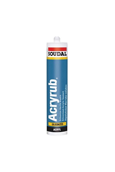 Genel Markalar Soudal Silikonize Mastik Yapıştırıcı Beyaz Renk 500gr Duşakabi...