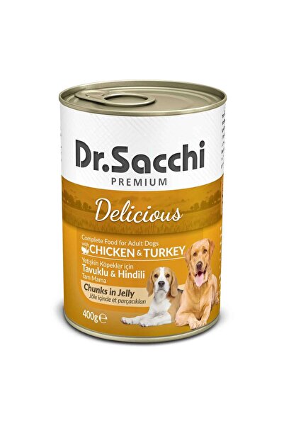 Dr. Sacchi Dr.sacchi Tavuklu Hindili Köpek Konservesi 400 gr