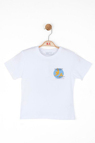 nk kids Tricou cu pasăre pentru băiat 46538