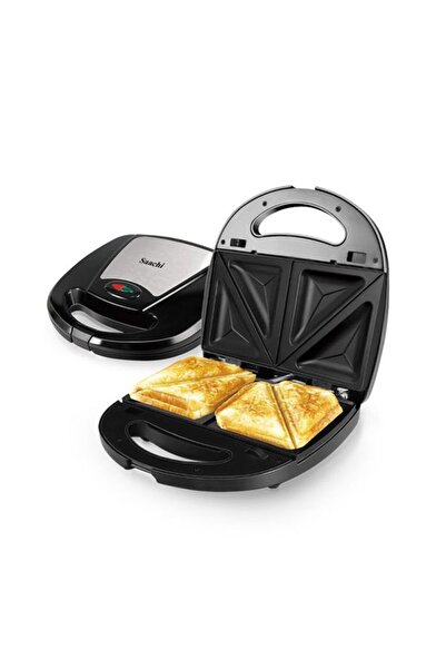 SAACHİ ماكينة صنع الوجبات الخفيفة المتعددة 7 في 1 من ساشي بقوة 850 وات - أسود