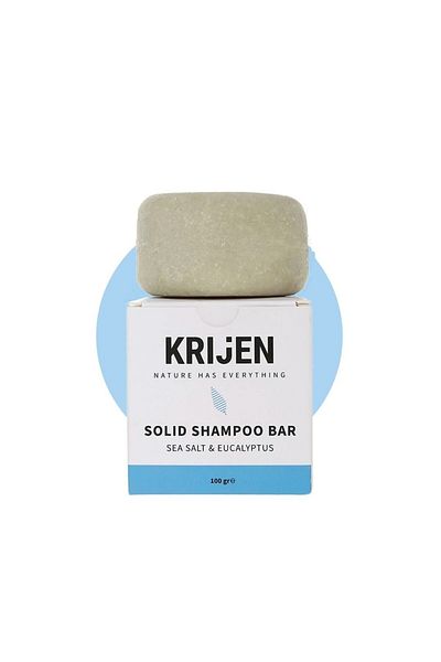 Krijen Sea Salt & Eucalyptus Solid Shampoo