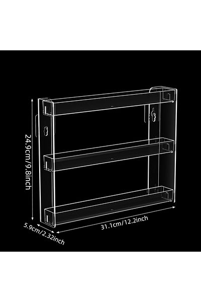 Choice 3-layer Wall Hanging Blind Box Handmade Storage Display Rack Cute Grain Decoration Display Cabinet N