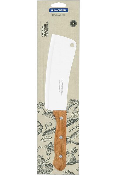 TRAMONTINA Since 1911, Made In Brazil - Dynamic 6 Inches Cleaver With Stainless Steel Blade