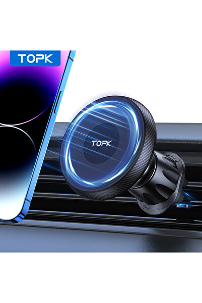 Choice For Air Vent TOPK Magnetic Car Phone Holder Air Vent Car Phone Stand F...