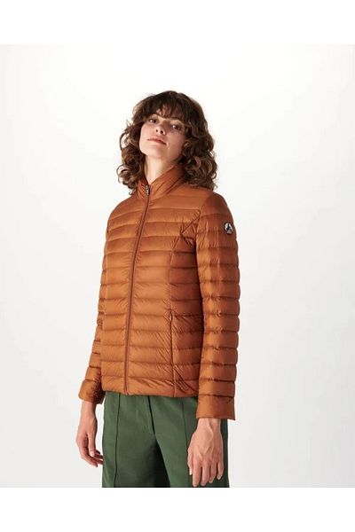 Jott Women's brown jacket Jott Cha Caramel