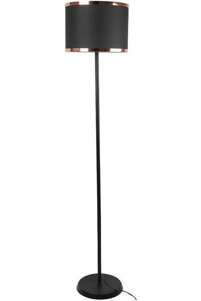 COOYA Living Room Floor Lamp, LED, Adjustable for Living Room Bedroom Office (Black)
