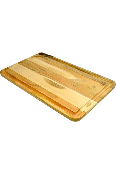 TRAMONTINA Since 1911, Made In Brazil - Barbecue 60x36cm Rectangular Teak Wood Cutting Board