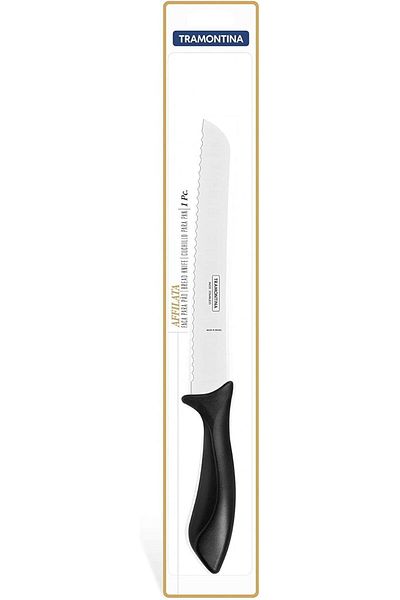 TRAMONTINA Since 1911, Made In Brazil - Affilata 8 Inches Bread Knife With Stainless Steel Blade