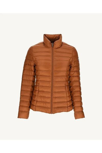 Jott Women's brown jacket Jott Cha Caramel