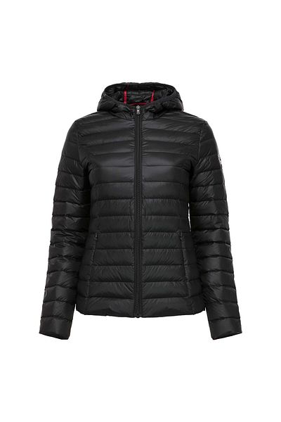 Jott Women's black hooded jacket Jott Cloe