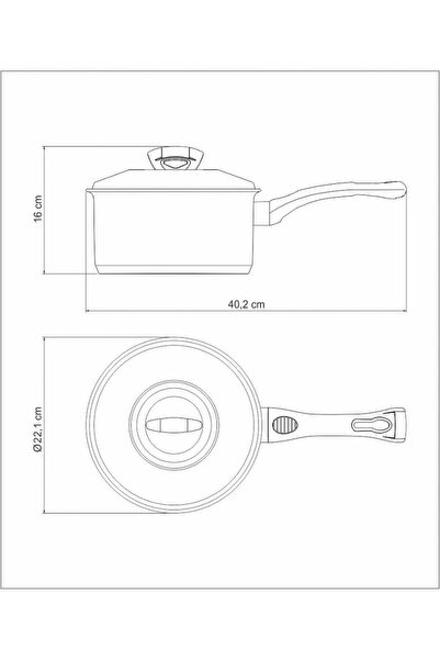 TRAMONTINA Since 1911, Made In Brazil - 20cm Sauce Pan Solar Bakelite