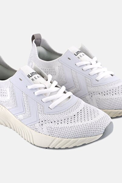 hummel Kids Boy Breaker Seamless Lace Up Training Shoes, White