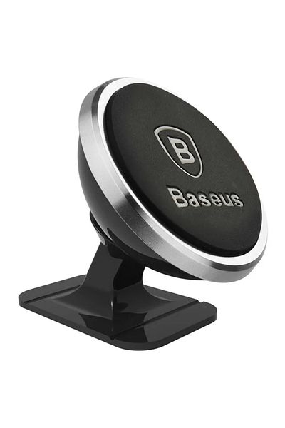 Baseus Silver Baseus Universal Car Phone Holder Magnetic Holder For Mobile Phone in car for iPhone X holder